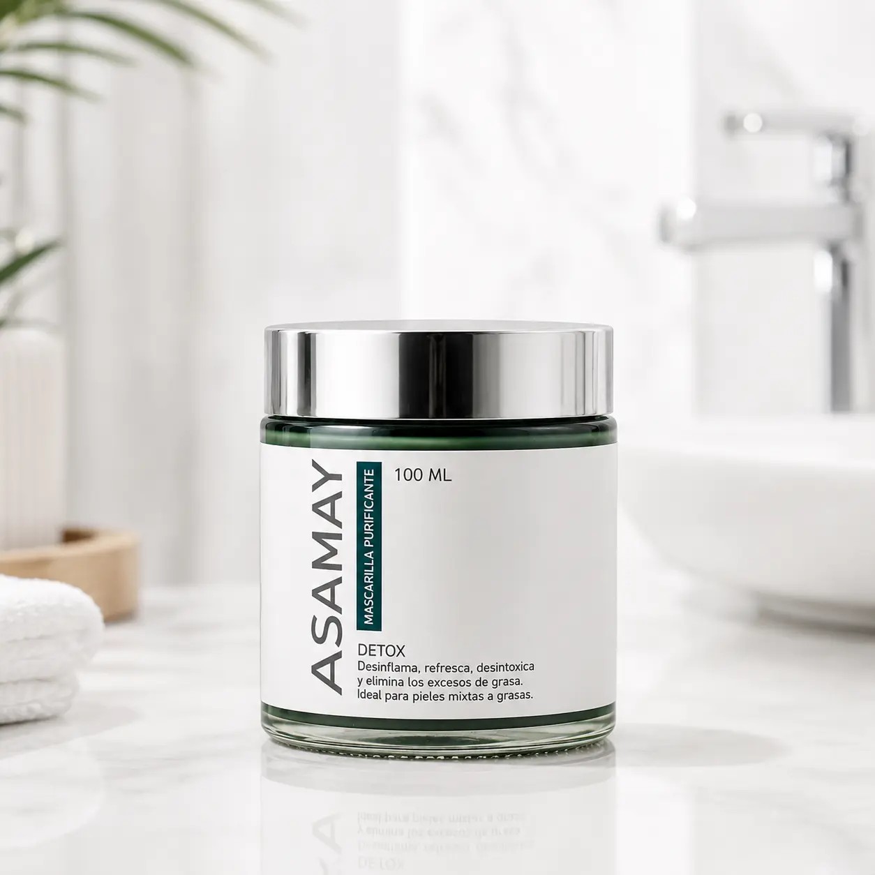 Mascarilla Purificante – Detox 100 gr Asamay