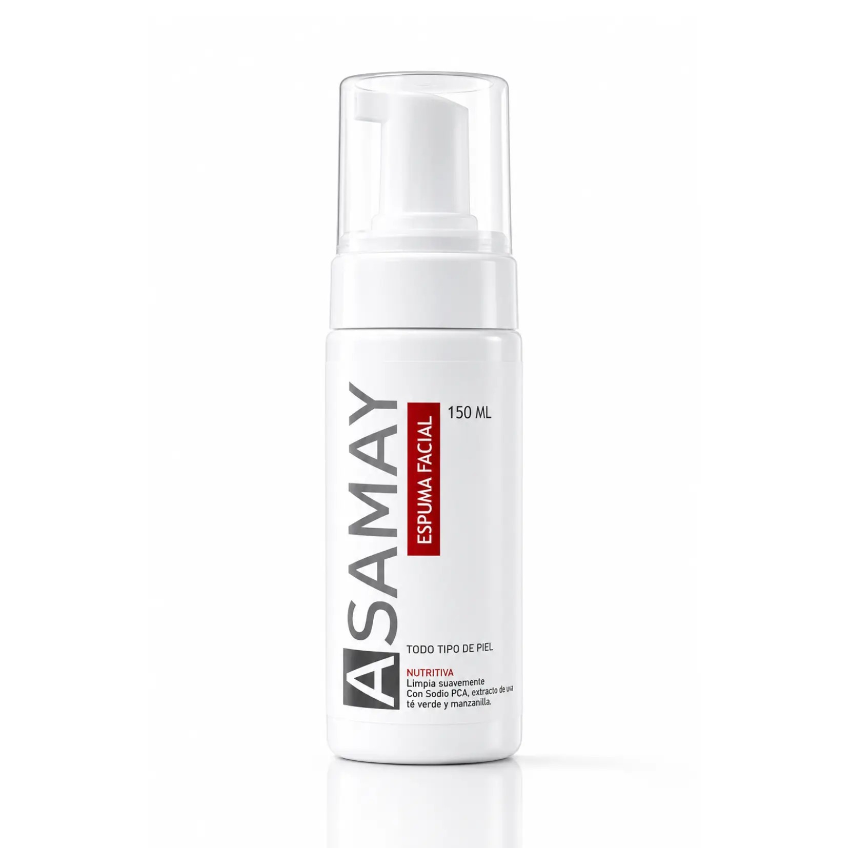 Espuma Facial Todo Tipo De Piel 150 gr Asamay